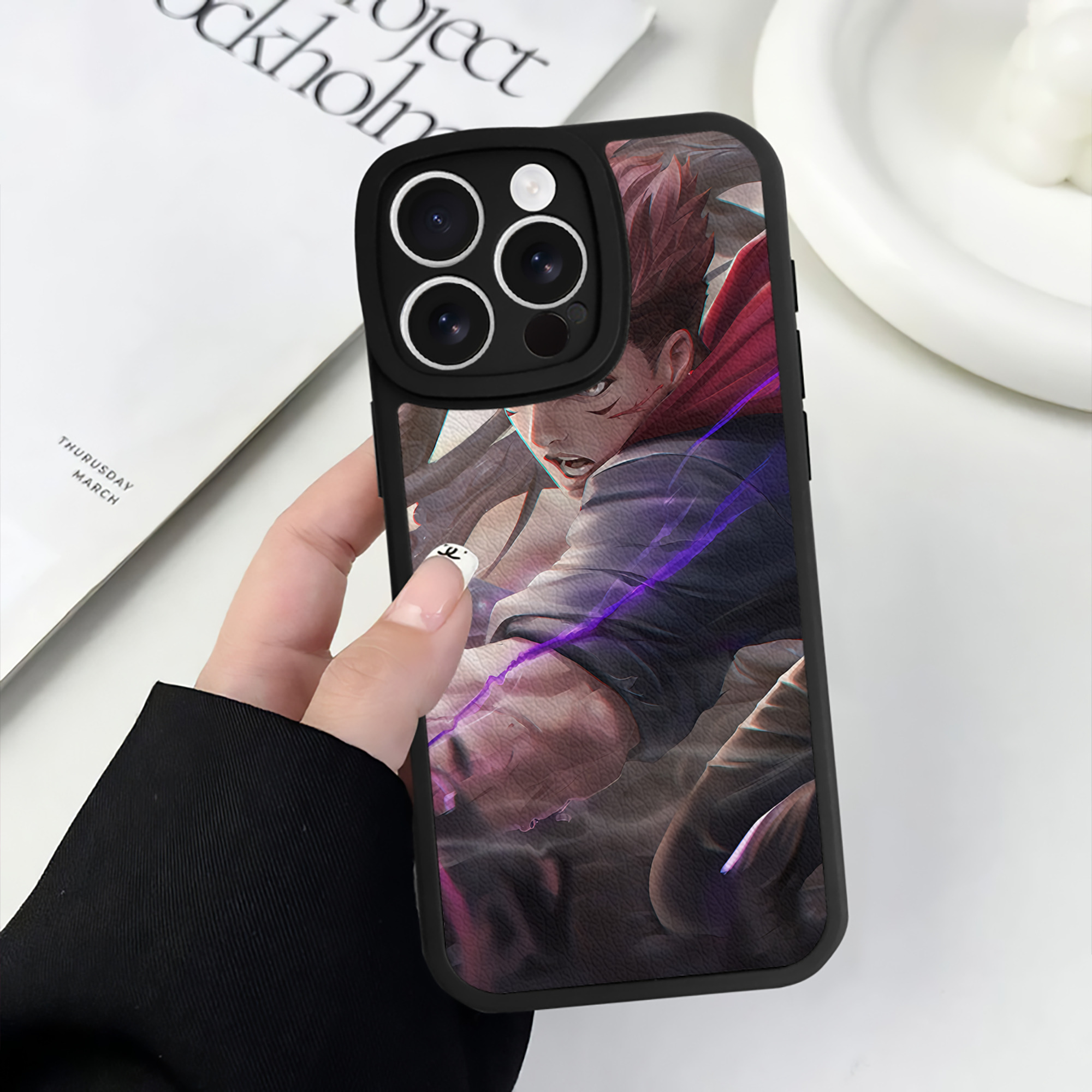 （画像用） SPY×FAMILY间谍家家酒 【iPhone 16シリーズ対応】シリコンスマホケース（レザー調） 材質：シリコン